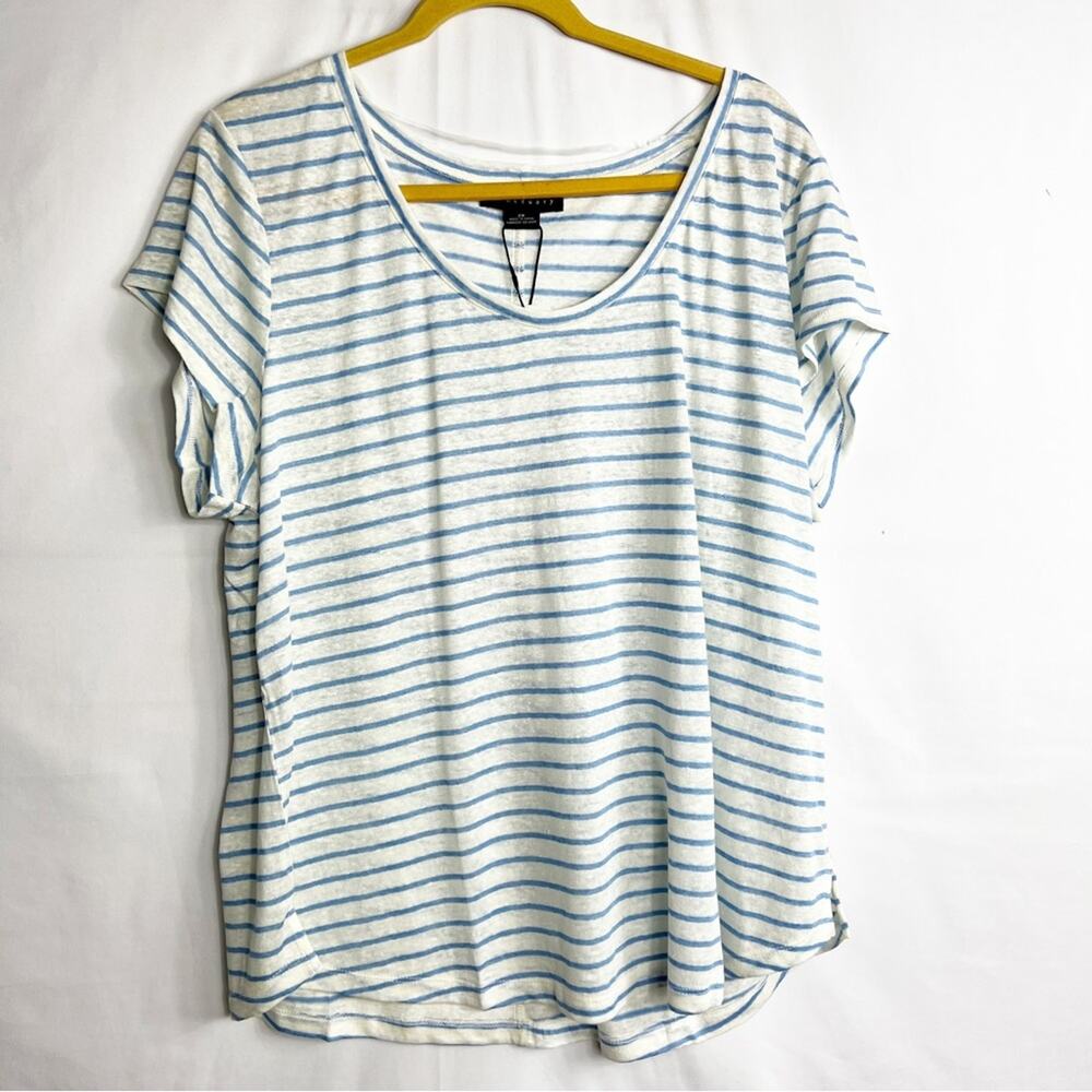 SANCTUARY Alma Scoop Tee Short Sleeve NWT in 2X